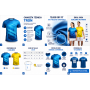Camiseta técnica de alto rendimiento personalizada con logotipo para empresas