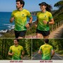 Camiseta técnica de alto rendimiento personalizada con logotipo para empresas