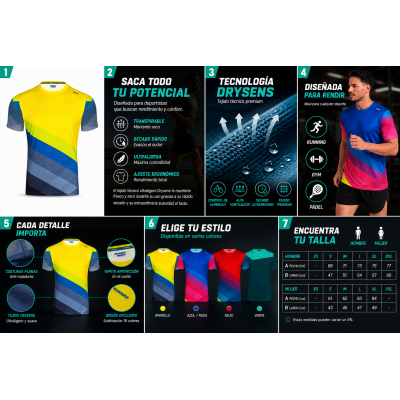 Camiseta running premium personalizada con logotipo para empresas