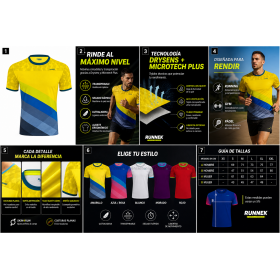 Camiseta running ultraligera personalizada con logotipo para empresas