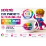 Bolsa Tote de algodón reciclado bicolor con asas largas personalizada para empresas