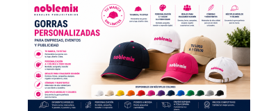 Gorras Personalizadas | Empresas, Eventos y Publicidad | Noblemix