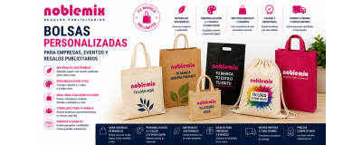 Bolsas Personalizadas | Empresas, Eventos y Publicidad | Noblemix