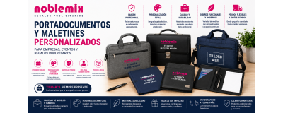 Portadocumentos y Maletines Personalizados | Empresas | Noblemix