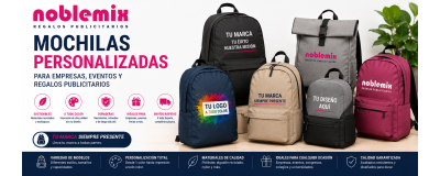 Mochilas Personalizadas | Empresas, Eventos y Regalos Publicitarios | Noblemix