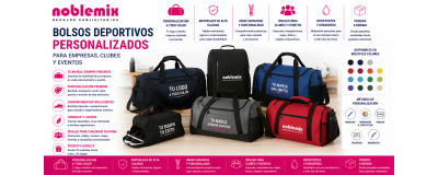 Bolsos Deportivos Personalizados | Empresas y Clubes | Noblemix