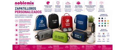 Zapatilleros Personalizados para Empresas, Clubes y Eventos | Noblemix